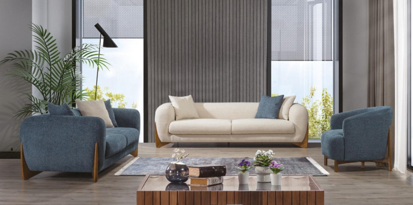 Italiaans design meubels bankstel bank meubels 3+3+1 zits