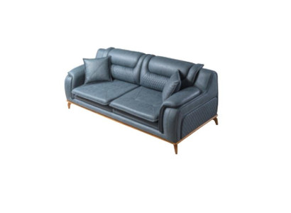 Bank Blau 3-zits woonkamer bankstel design Chesterfield Italiaanse stijl meubels