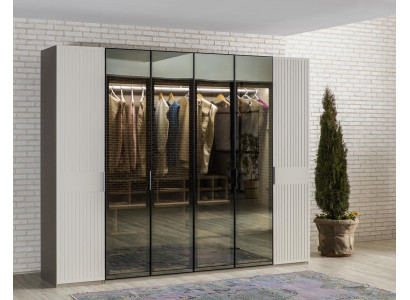 Zoldervloerkast Luxe Slaapkamer Houten Kast Glazen Kast Meubeldesign