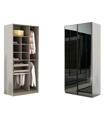 Kledingkast Luxe kast Meubels Moderne slaapkamerkasten Materiaal Hout