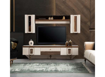 Een luxe tv-nachtkastje voor in uw woonkamer in moderne stijl