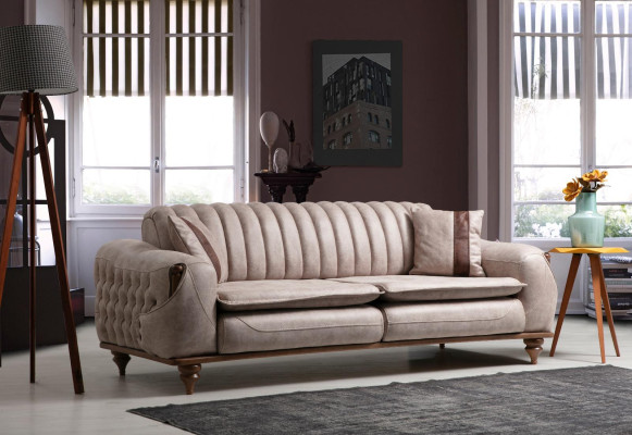 Chesterfield bankstel bank zitkussen bankbank meubels stof textiel  Chesterfield bankstel bank zitkussen bankbank meubels stof textiel