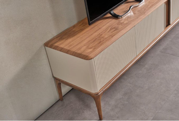 Een chique tv-meubel voor uw woonkamer in moderne stijl.