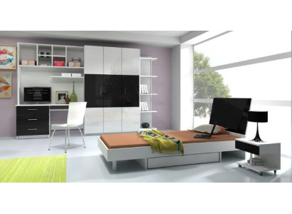 Jongenskamer 7-delig Compleet slaapkamer kinderbed kast bureau RAJ3