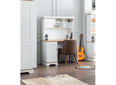Schrijftafel Wit Hout Jeugd Slaapkamer Kinderkamer Meubels Ontwerp Tafel Wit