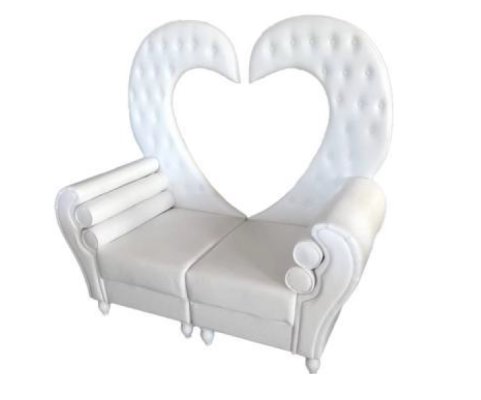 Bank Koninklijke gestoffeerde Chesterfield fluwelen 2-zitter antieke stijl fauteuil bankstellen