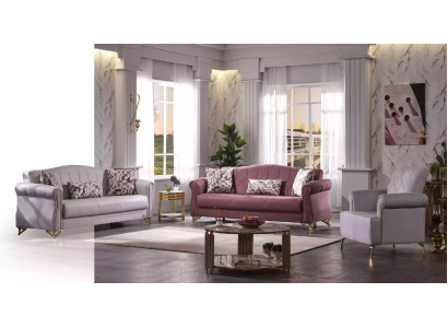 Sofaset 3+3+1 luxe sofaset woonkamer zitkussen meubels bank