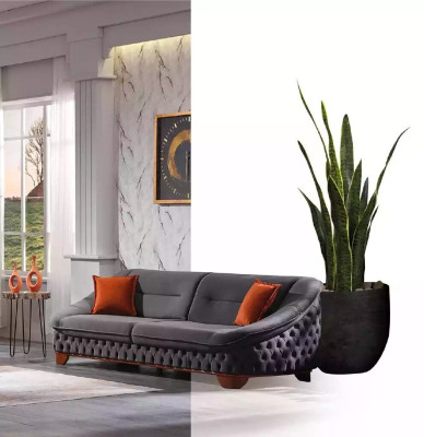 Bankstel 3+3+1 Zitter Luxe Modern Set Design Banken Bekleding Chesterfield
