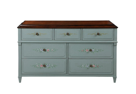 Ladenkast 150cm dressoir kast dressoir houten kast meubels laden massief hout