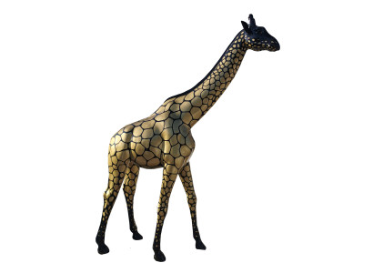 Ontwerpersbeelden Moderne decoraties Tuin Giraffe Standbeeld Sculptuur Sculpturen