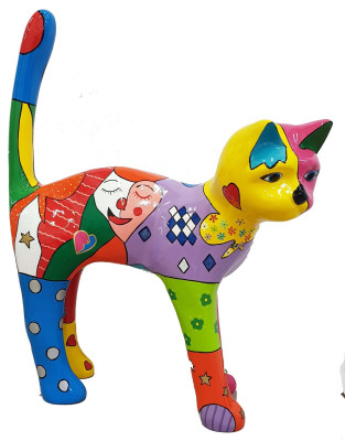 Ontwerper Abstracte Moderne Figuur Figuren Decoratie Katten Sculpturen Decoratie