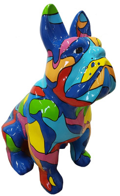 Ontwerpfiguren Beeldhouwwerken Moderne Bulldog Beeldhouwwerk Decoratie Decoratie Tuin