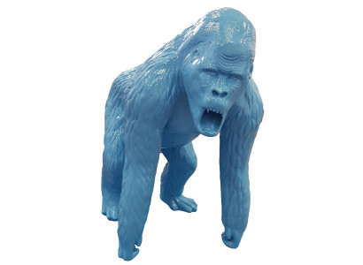 Gorilla Designer Figuur Standbeeld Moderne Beeldhouwwerken Standbeelden Decoratie Deco Tuin Nieuw