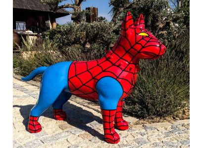 Ontwerper figuur standbeeld Moderne hondenfiguren decoratie tuin sculptuur beeldhouwwerken