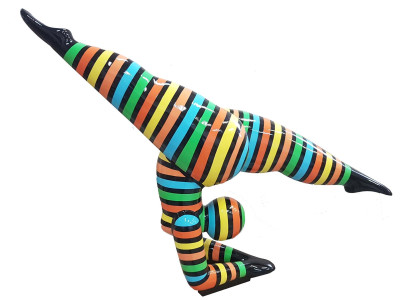 Ontwerpfiguren Beeldhouwwerken Moderne Abstracte Sculptuur Vrouw Acrobaat Decoratie