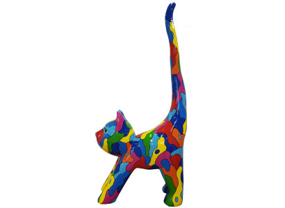 Ontwerper Abstracte Figuur Moderne Figuren Decoratie Kat Beeldhouwwerken Deco Nieuw