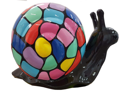 Abstracte figuur standbeeld Tuindecoratie Beelden Sculpturen Slak Nieuw
