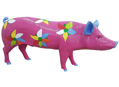 Ontwerperfiguren Moderne decoraties Tuinbeeld Beeldhouwwerk Sculpturen Varken