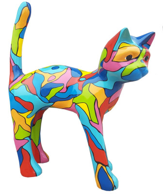Ontwerper Abstracte Figuur Moderne Figuren Decoratie Kattenbeelden Sculpturen Decoratie