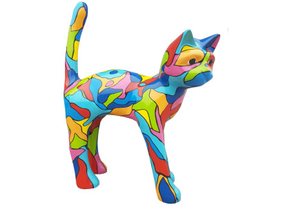 Ontwerper Abstracte Figuur Moderne Figuren Decoratie Kattenbeelden Sculpturen Decoratie