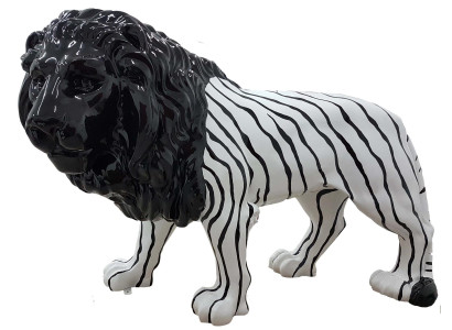 Ontwerp Abstracte Figuur Moderne Figuren Decoratie Leeuw Tuin Sculpturen 140x160