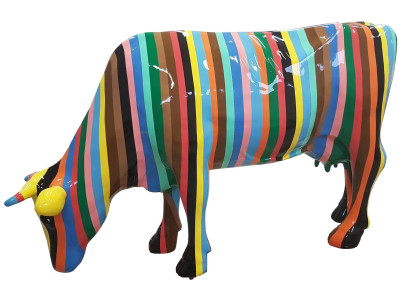 Abstracte figuur standbeeld tuinbeelden decoratie standbeelden sculpturen rund koe nieuw