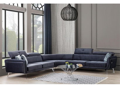 Eckbank Bank Bank Gestoffeerde Meubelen Banken Banken Zachte Driepersoonsbank 343x343