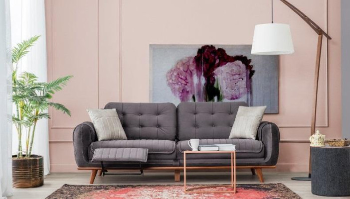 Driespanige bankbank bekleding meubels multifunctionele bankbanken banken 216cm