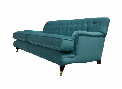 Bankstel 3-zits Stof Ontwerp Bank Beklede Banken Textiel Modern Chesterfield 1