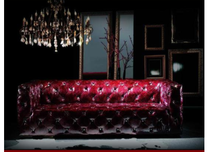 Chesterfield bankstel 3-zits leren bank bankstel Bordo bankstellen leer