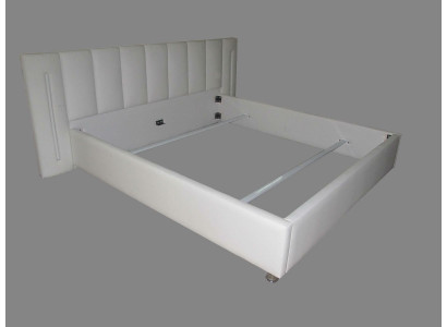 Lederen design bed dubbele bedden Huwelijk modern hotel frame slaapkamer