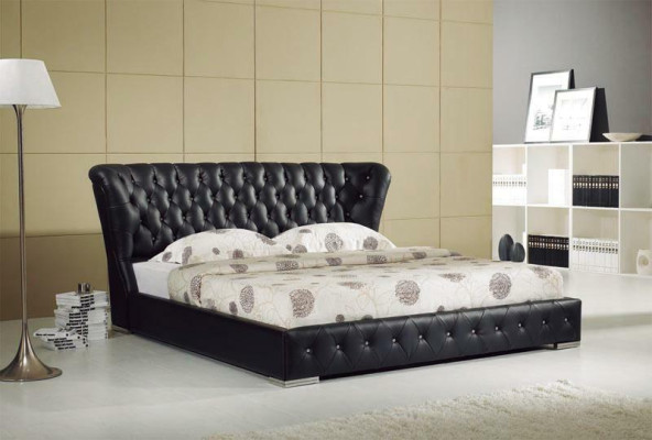 Boxspringbed Designer gestoffeerd bed Beddenhotel Chesterfield hotelbed