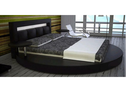 Rond bed Ontwerp Bedden Gestoffeerd bed Rond bed Gestoffeerd Rond
