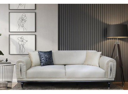 Driepersoonsbank Bekleding Meubels Inrichting 3 Zitplaatsen Banken Bank Stof