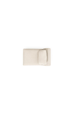 Comfortabele 5-zits bank in eenvoudig beige en modern design