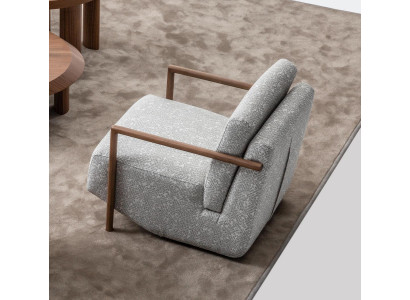 Stoel Grijs Woonkamer Meubels Design Modern Luxe Eenpersoons Club Relax