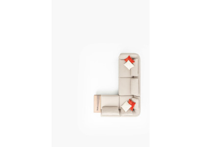 Hoekbank L-vormige bank Moderne designbank Woonkamermeubels Nieuw