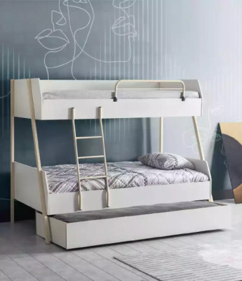Jongensbed Wit Kinderbed Ontwerp Moderne Slaapkamermeubels