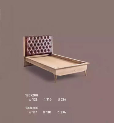 Ontwerp tienerkamer slaapkamer bed set kast bureau 3-delig.