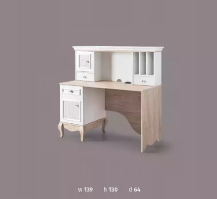 Kinderkamer Bed + Bureau + Kledingkast 3-delig