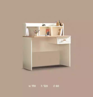Kinderkamer stapelbed hoogslaper set bureau kledingkast 3-delig.