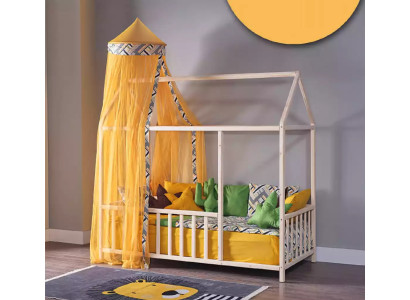 Laag bed hemelbed slaapkamer hemelbedden kinderkamer