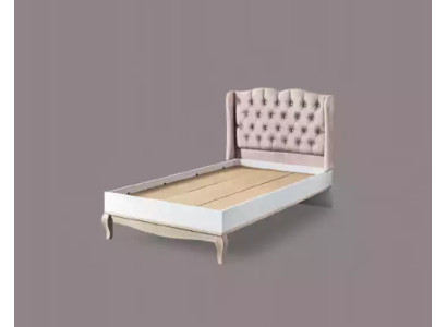 Bettdesign Chesterfield kinderbed houten meubels met zachte bekleding 120x200cm