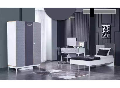 Kinderkamer Slaapkamer Bed Jeugdkamer Tafel Kast Meubels 3-delig.