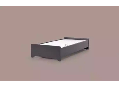 Designer bedden kinderbed zwart bed tienerbed houten meubels 100x200cm.