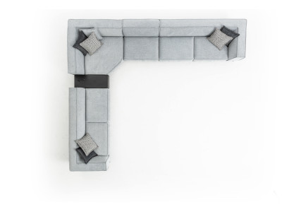 Sofa L Vorm Bank Bekleding Woonkamer Modern Design Hoekbank Textiel Banken