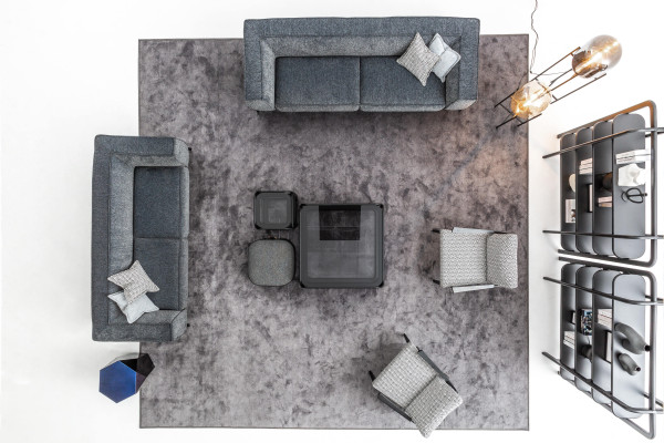 Bankstel 431-zits banken Fauteuils Luxe set xxl Stoffen bankstel Meubels