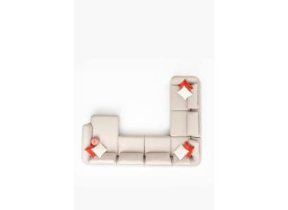 Hoekbank Meubels Bekleding Bank Bankstellen Woonkamer Woonlandschap Stof