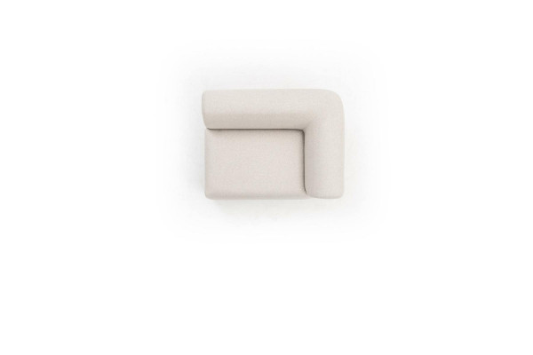 Hoekbank L-vorm Beige hoekbank Meubels textiel Stijl 405x315 Bank Sofa