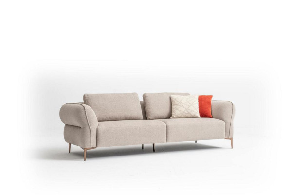 Sofaset L-vorm 3+1+1 zitplaatsen Modern design Woonkamer Bankstel Sofa